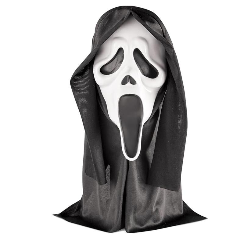 Scream Ghost Face Mask Authentic 2025 Halloween Costume Mask + Knife ! Accessories Set Prop Screamcostume Ghostface Mask Halloween2025 Spooky Unisex Scary