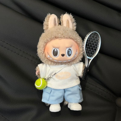 Labubu Clothing Is Suitable for 6.7-Inch, Cute Clothing, Labubu Cool Clothing Set, Doll Specific Clothing, Cool Baseball Set (Excluding Dolls)