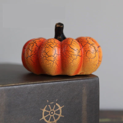 Halloween Pumpkin Lantern – LED Resin Candle Lamp Decoration