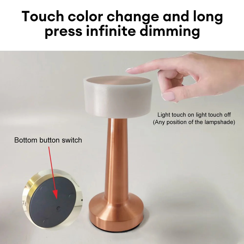 Dimmable Touch Table Lamp