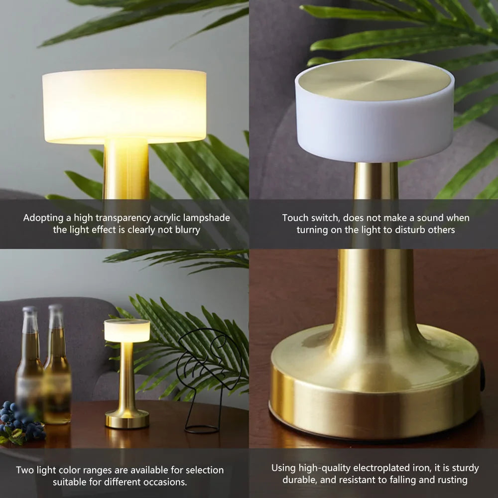 Dimmable Touch Table Lamp