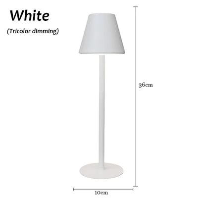 LED Desk Lamp Rechargeable Cordless Desk Lamp Dimmable Bedside Lamp Restaurant Atmosphere Lighting Decoration Reading Lampard