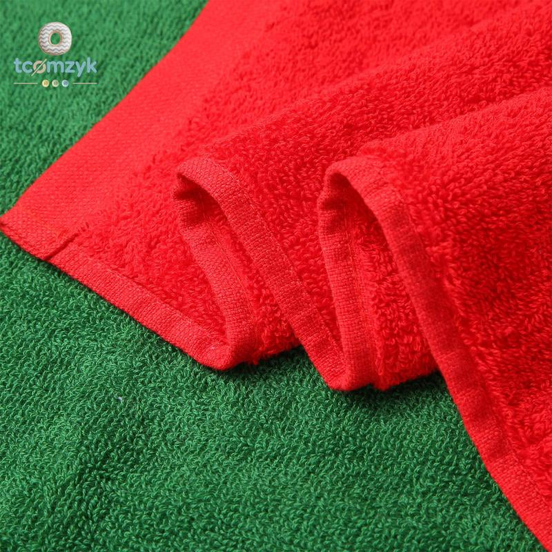 Christmas Hand Towels Set 4 Pack Embroidered Kitchen Dish Towels Decorative Dishcloths for Bathroom Housewarming Gifts