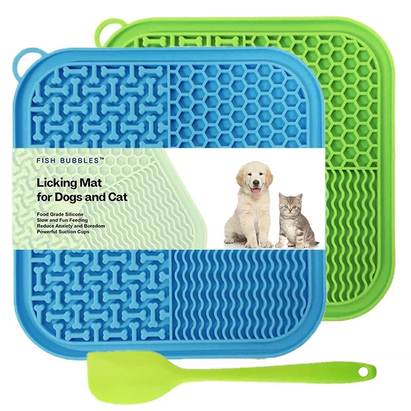 Premium Silicone Lick Mat for Dogs & Cats – Slow Feeder with Strong Suction Cups, Anxiety Relief & Healthy Feeding