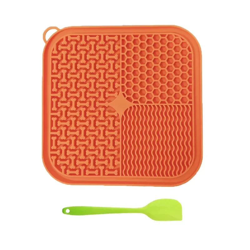 Premium Silicone Lick Mat for Dogs & Cats – Slow Feeder with Strong Suction Cups, Anxiety Relief & Healthy Feeding