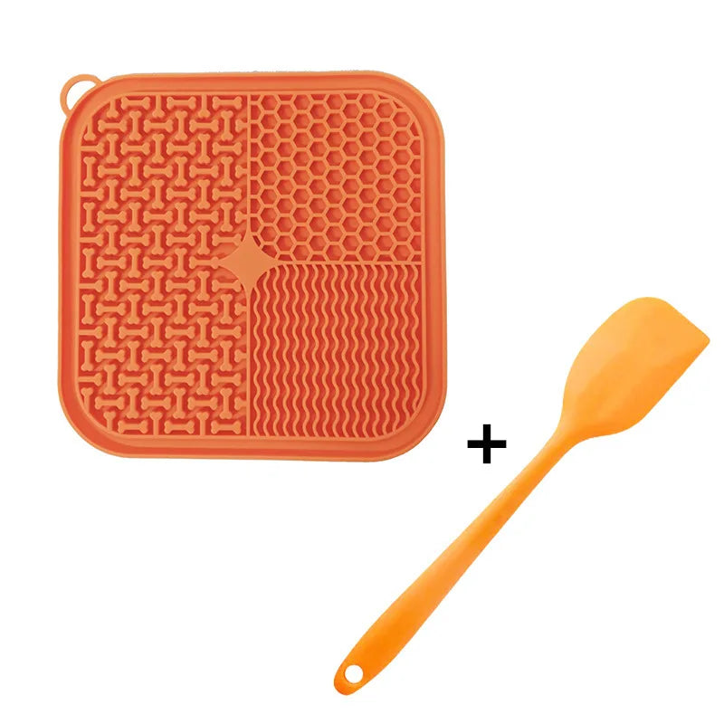 Premium Silicone Lick Mat for Dogs & Cats – Slow Feeder with Strong Suction Cups, Anxiety Relief & Healthy Feeding