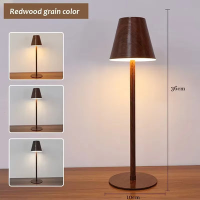 LED Desk Lamp Rechargeable Cordless Desk Lamp Dimmable Bedside Lamp Restaurant Atmosphere Lighting Decoration Reading Lampard