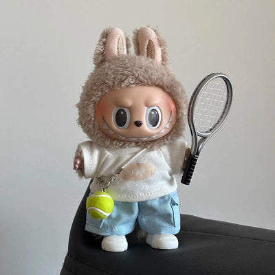 Labubu Clothing Is Suitable for 6.7-Inch, Cute Clothing, Labubu Cool Clothing Set, Doll Specific Clothing, Cool Baseball Set (Excluding Dolls)