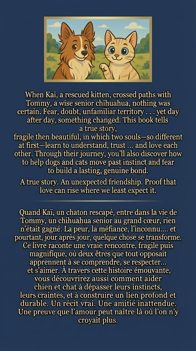 Tommy & Kai: From Distrust to Friendship - A True Story E-Book
