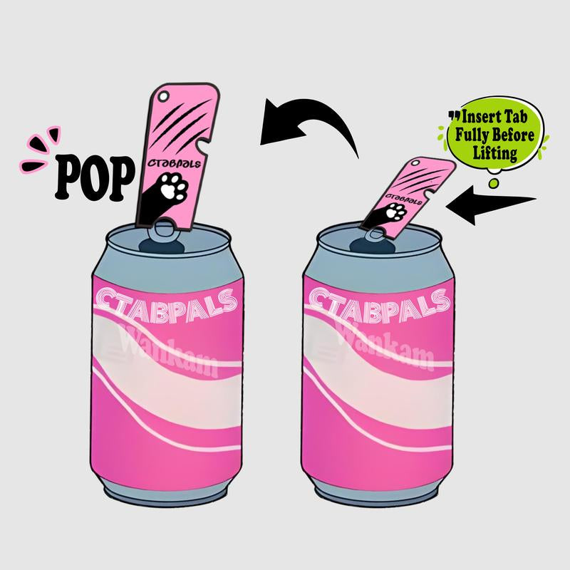 Halloween Can Tab Pals – Cute Eco-Friendly Soda Can Opener Keychain